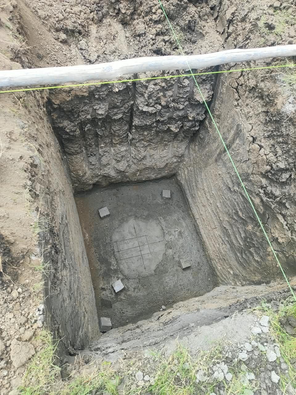 Footing base preparation, Coimbatore