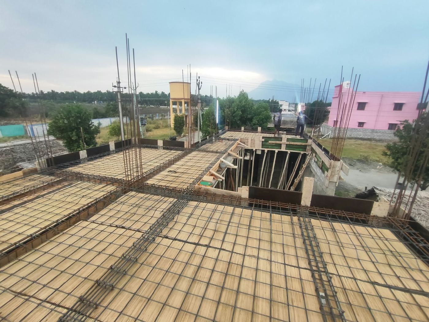 Roof slab reinforcement, Coimbatore