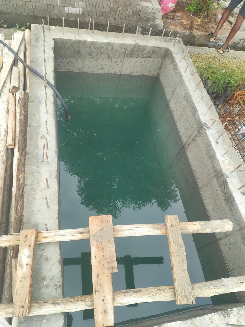 Water tank curing stage, Coimbatore